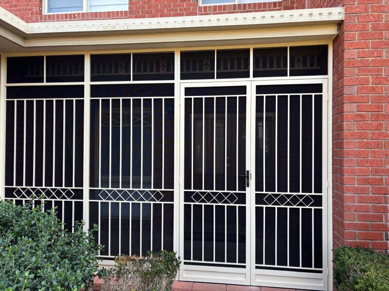 Steel enclosure with double doors installed in Templestowe